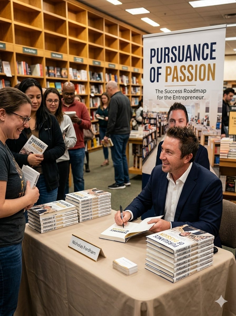 Nicholas Fordham book signing